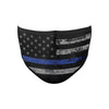 Blue Line Flag Face Mask | Grunt Style 