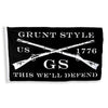 Grunt Style Logo Black Flag  | Grunt Style 