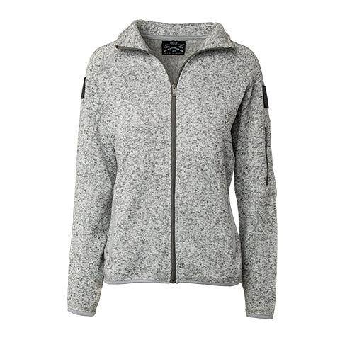 Women's GS Sweater Jacket - Heather Grey