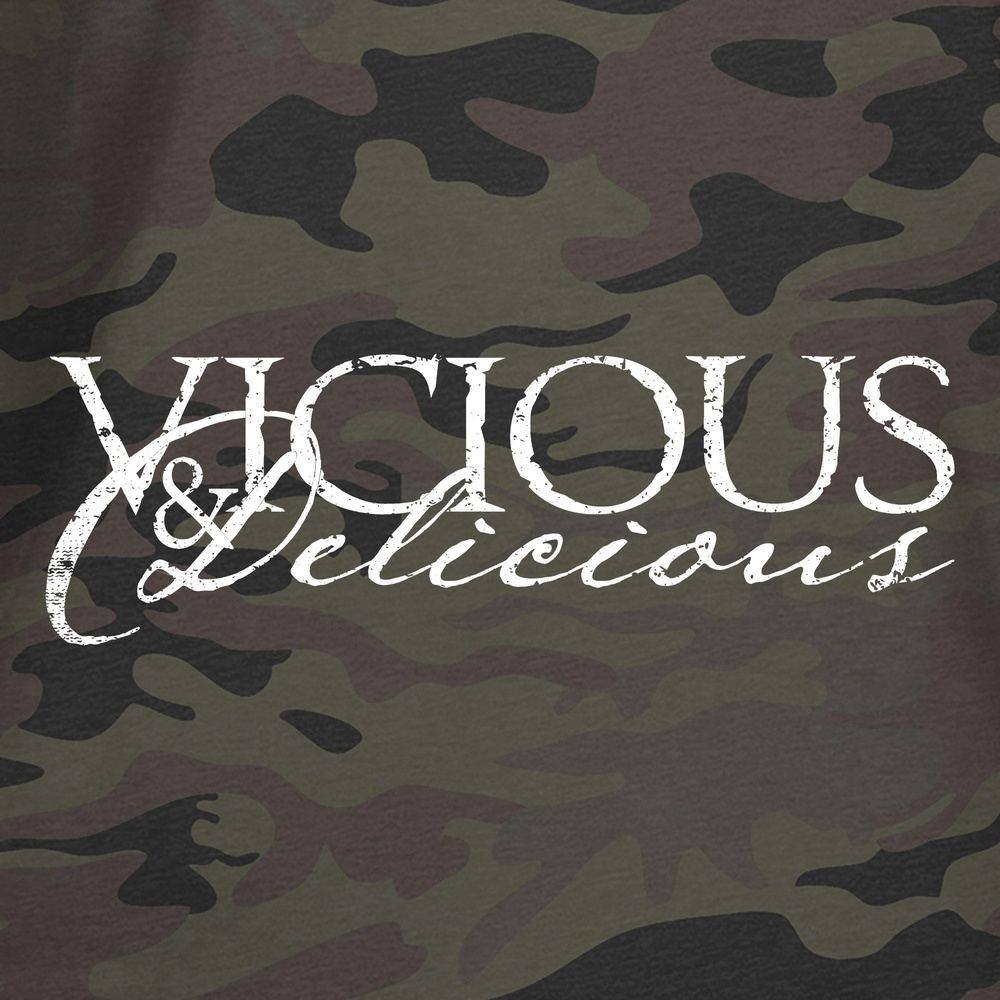 Vicious & Delicious camo t-shirt