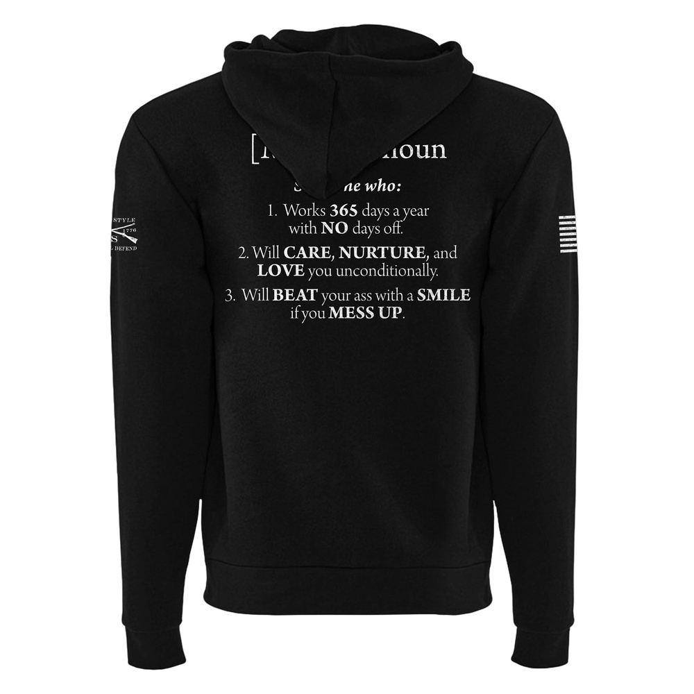 Mom Defined Full-Zip Hoodie for Women  | Grunt Style 