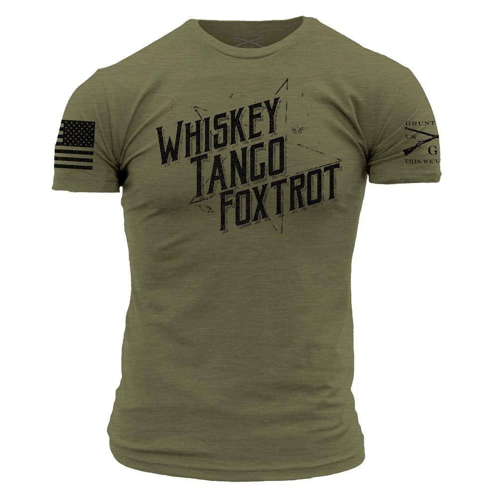 WHISKEY. TANGO. FOXTROT. Tee | Grunt Style 