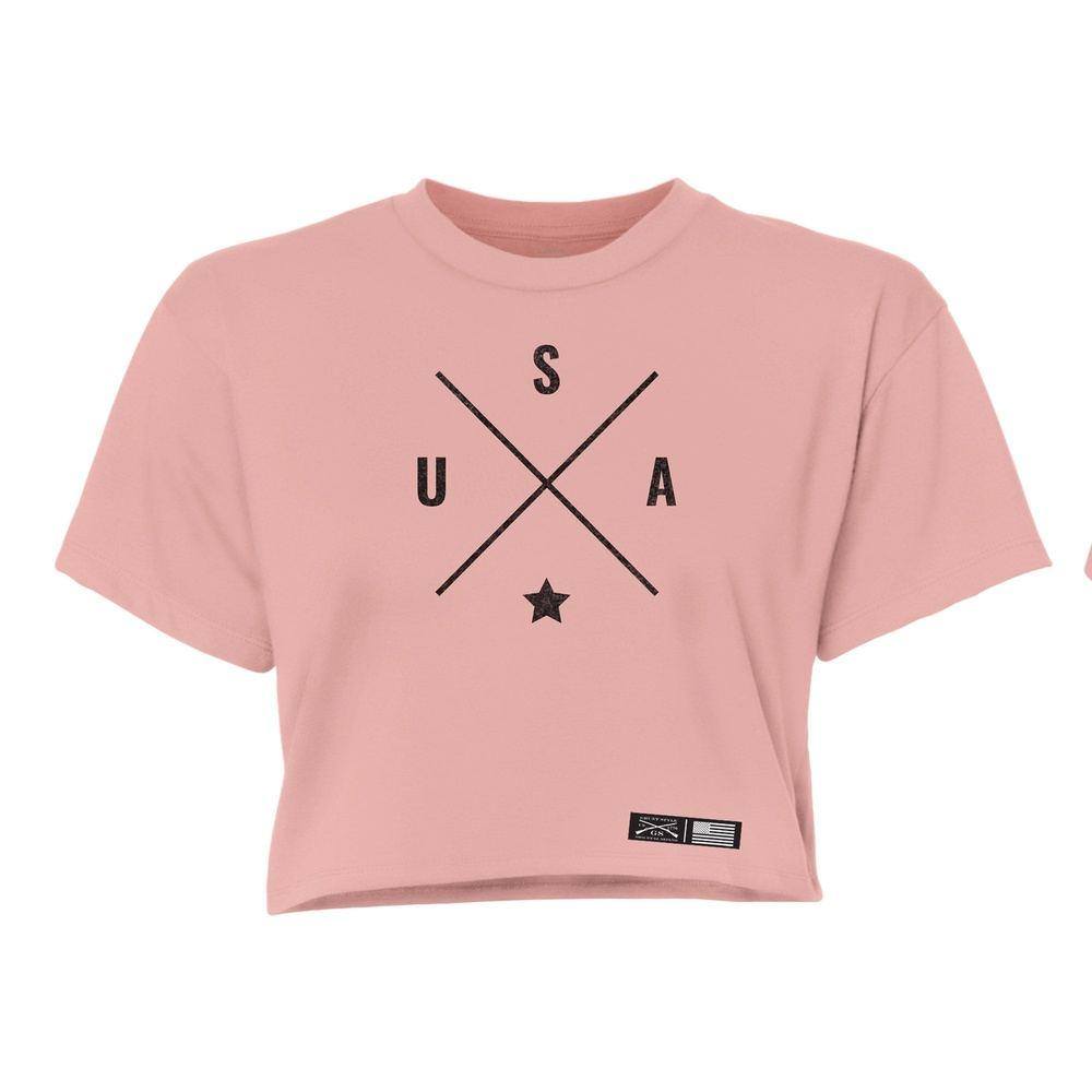 USA Crop Tee  