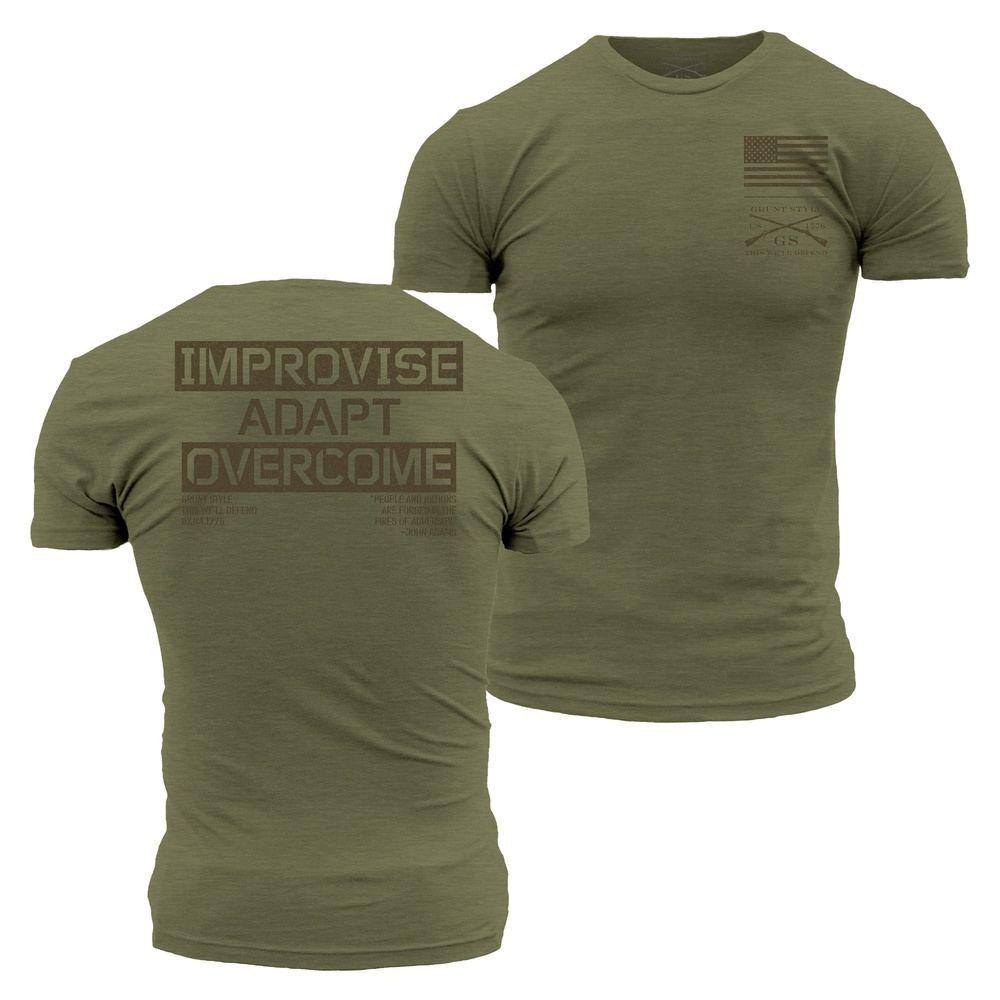 Men's Improvise Adapt Overcome Tee | Grunt Style