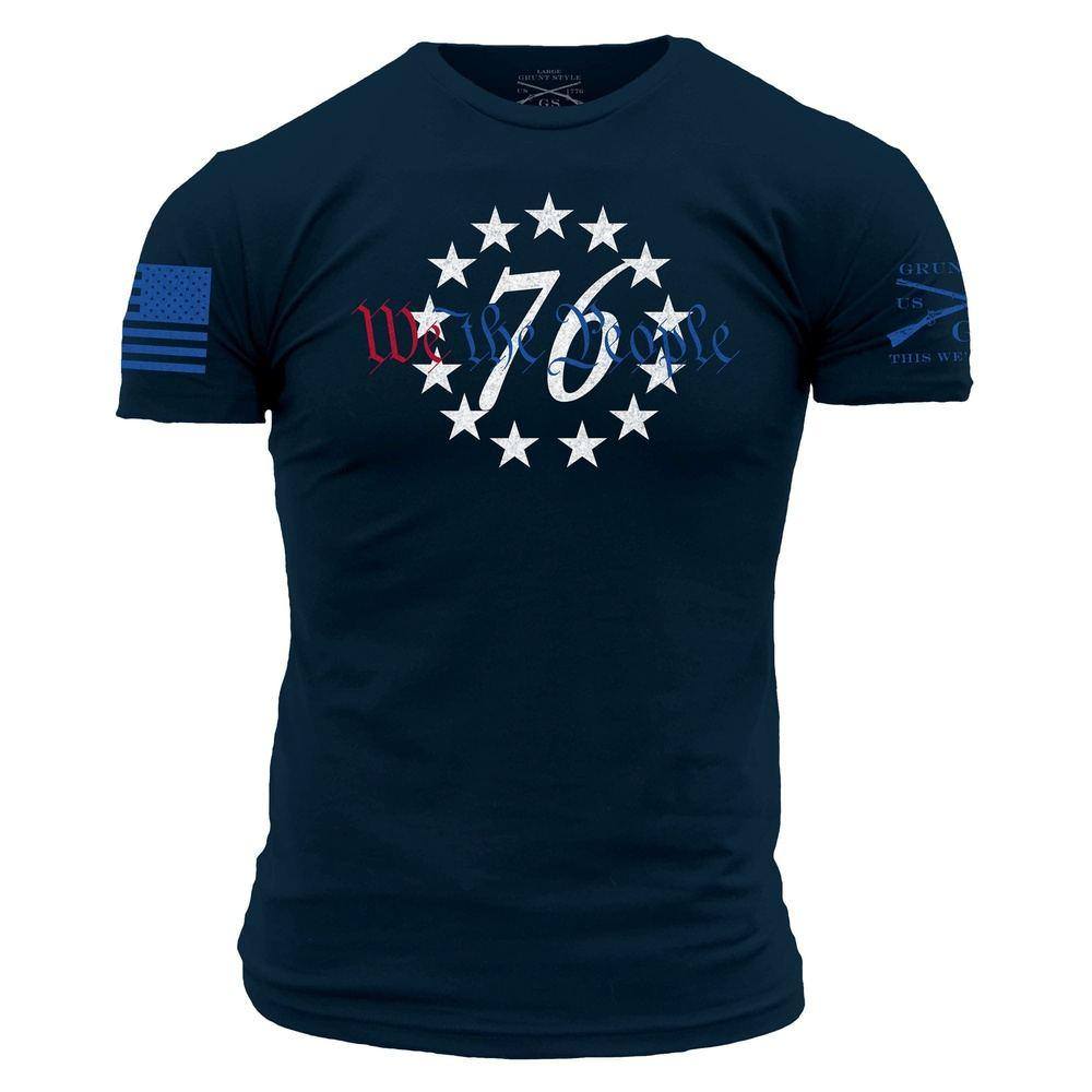 76 We The People Tee Midnight Navy | Grunt Style 