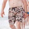 Patriotic Swim Trunks - Desert Camo 