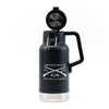 Black 32oz Stainless Steel Growler | Grunt Style 