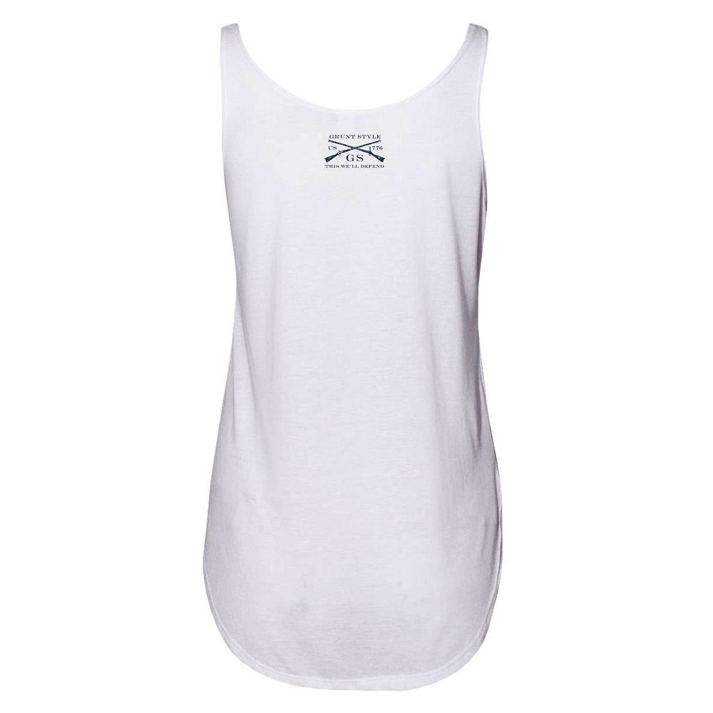 Women's Murica Brewing White Tank | Grunt Style 