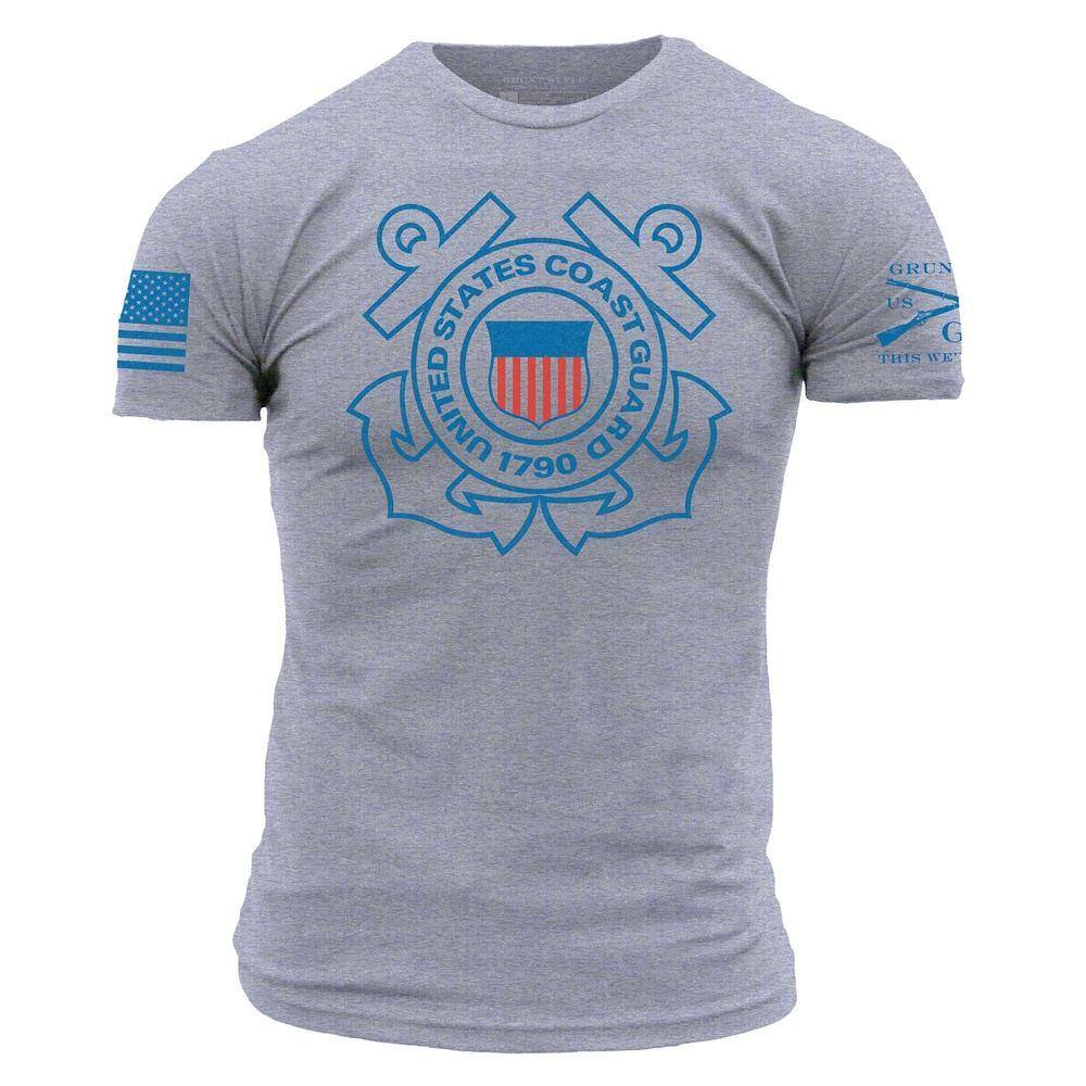 Coast Guard Logo in Blue  | Grunt Style