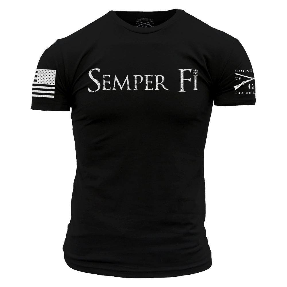 USMC - Simply Semper Fi Tee for Men  | Grunt Style