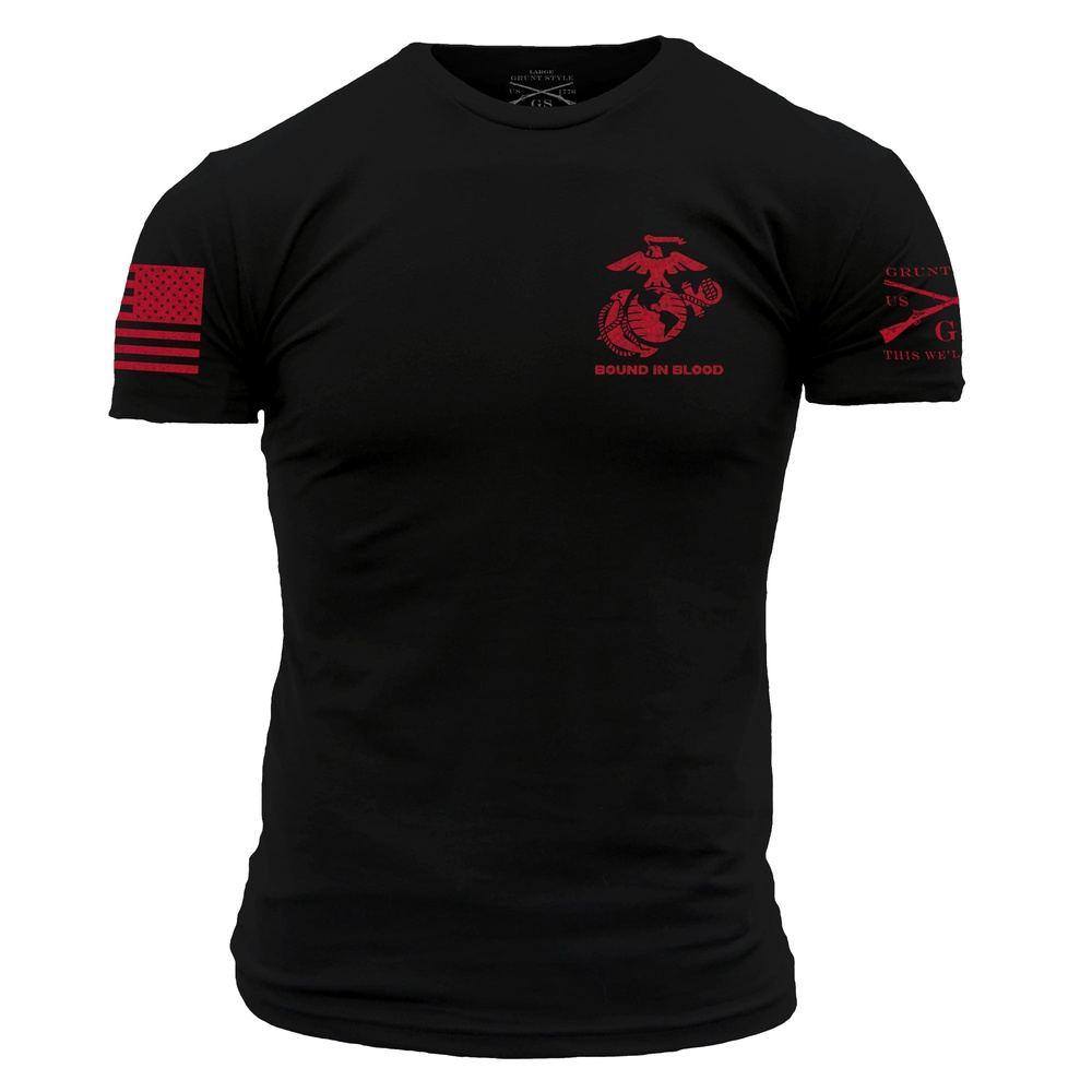 U.S. Marine Corps - Men's Bound in Blood Tee | Grunt Style 