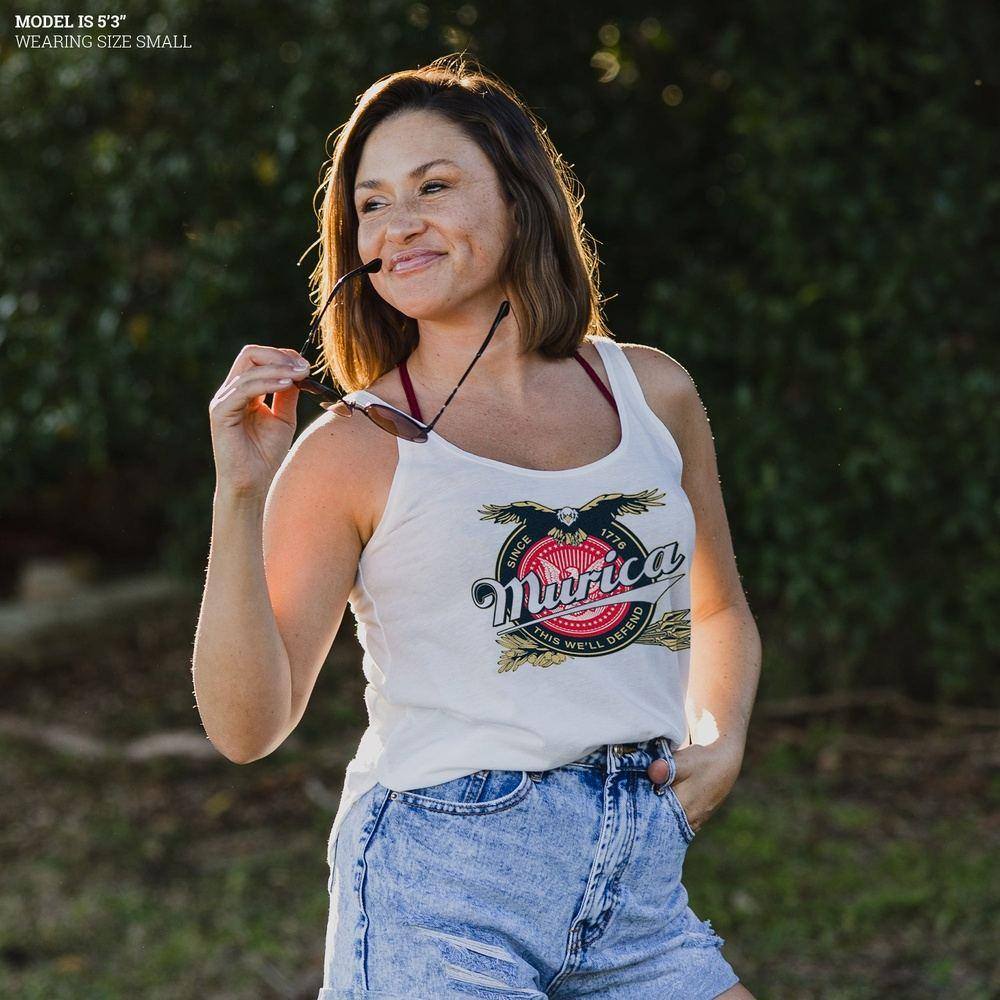  Murica Brewing Patriotic Tank Top