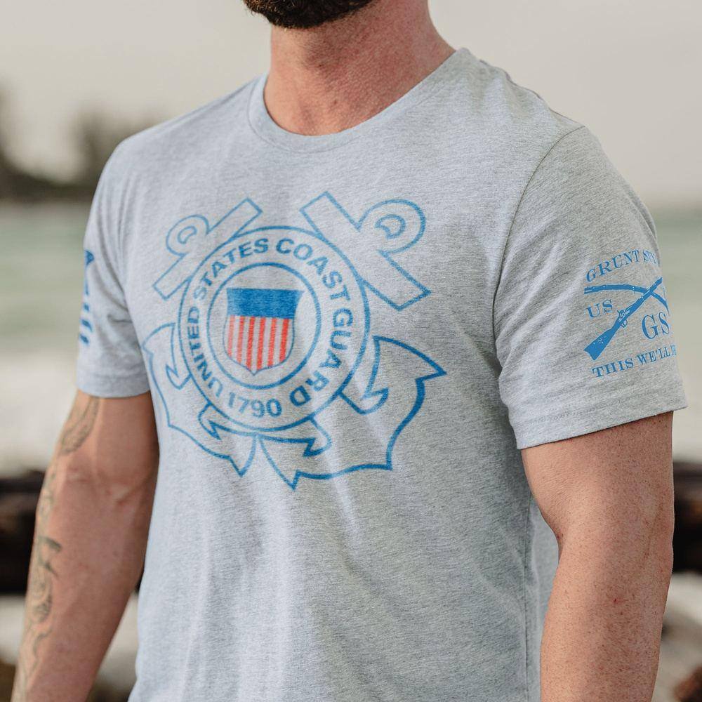 Men's Tee Coast Guard Logo | Grunt Style