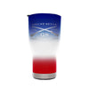 30oz Red, White, and Blue Tumbler with Bottle Opener