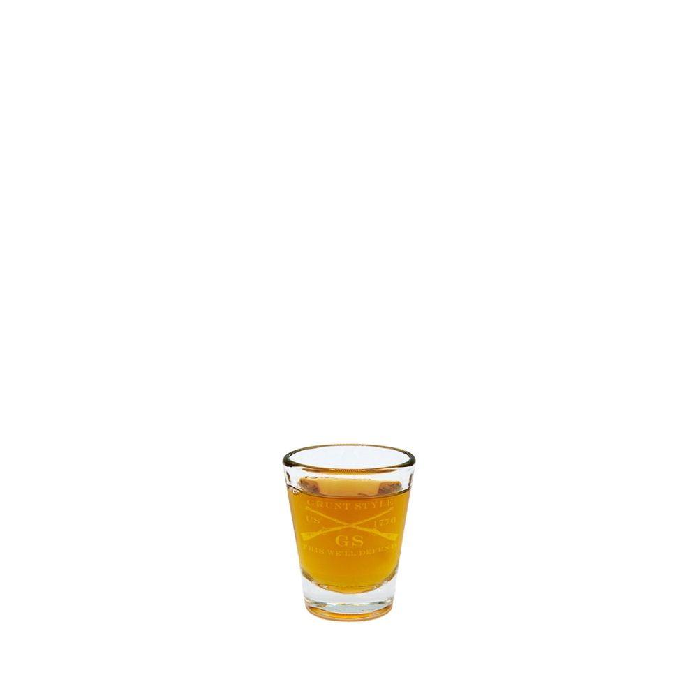 Grunt Style Logo Shot Glass 