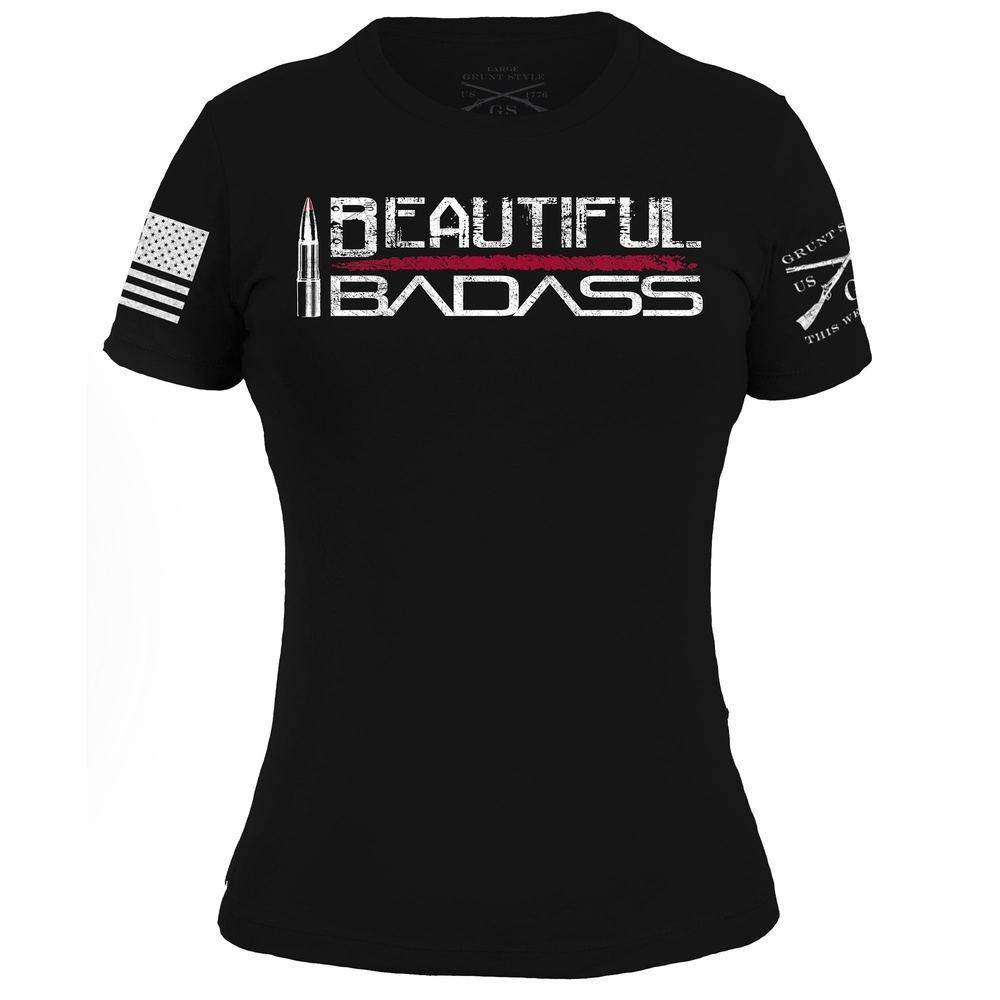 Beautiful Badass Graphic Tee | Grunt Style 